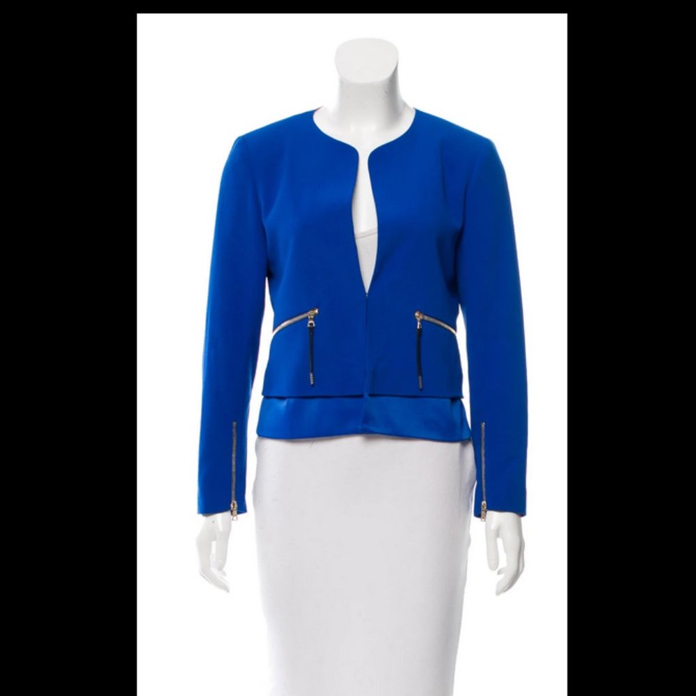 Sandro Layered Zip-Accented Jacket - image 1